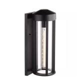 $159 Beckham Black Rustic Indoor/Outdoor 1-Light W