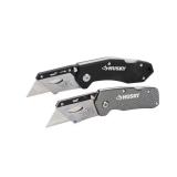 $10 Husky 2-Pack Folding Utility Knives