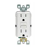 $27 Leviton SmartlockPro 15 amps 125 V Duplex Whit