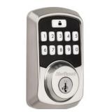 $150 Kwikset Aura Satin Nickel Bluetooth Enabled S