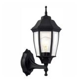 $65 Hampton Bay 14.37 in. Black Dusk to Dawn Hardw