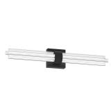 $107 Dorado 27 in. 5CCT Black Integrated LED Vanit