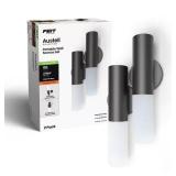 $40 2 Pack Portable Sconce Black LED Scone