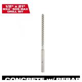 $55 1/2 in. x 21 in. 4-Cutter SDS-MAX Carbide Dril