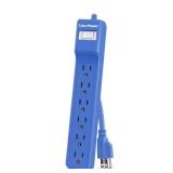 $9 2 ft. 500J 6-Outlet Surge Protector