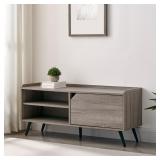 $207 Victor Driftwood Notched-Door Entry Bench wit