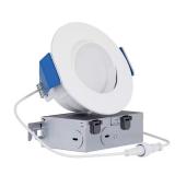 $30 RA 4 in. Integrated LED Recessed Light Trim, 6