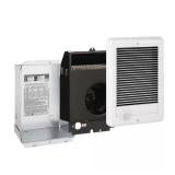 $146 1,000W In-wall Fan Electric Heater White