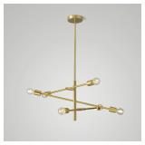 $140 Origin 21 Shaye Brushed Gold Modern/Contempor