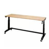 $306 72 in. Adjustable Height Work Table