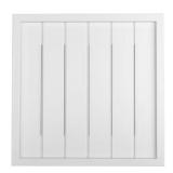 $57 Wireless or Wired Doorbell Chime, White Bead B