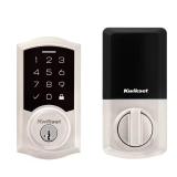 $129 Kwikset SmartCode 270 Traditional Satin Nicke