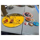 Vintage Pin Backs and Buttons