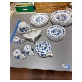 Blue Danube China Dinnerware Set