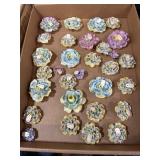 Limoges Porcelain Flowers