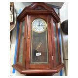 Elgin 31-Day Wall Clock with Shelving