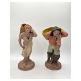 10-Inch Terracotta Figurines