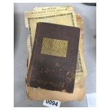 Two Antique Books, 1883 and 1892