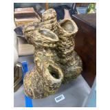 Multi-Tube Ceramic Sculpture Vase