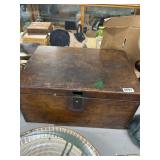 Wooden Storage Box with Locking Mechanism