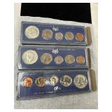 Three 1966 U.S. Special Mint Sets