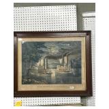 Framed Lithograph ï¿½Midnight Raceï¿½ 33ï¿½27ï¿½ï¿½