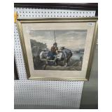 Framed Lithograph by Geo C. Bingham