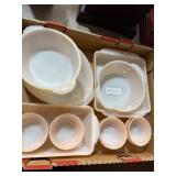 Fire-King Lustre Bakeware Set