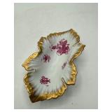 Herendi Hungary Handpainted Dish