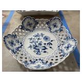 12-Inch Meissen Porcelain Dish