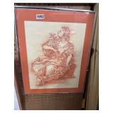 16ï¿½20 Artist-Signed Framed Artwork