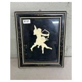 Framed Artwork of Two Cherubs