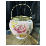 Antique Biscuit Jar with Hallmarks