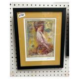 Peter Max ï¿½Gathering Flowersï¿½ Lithograph