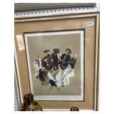 Signed and Numbered Framed Artwork