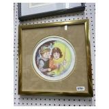 Framed Jean Picard Artwork, 15ï¿½15ï¿½