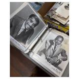 Binder of Black Musicians and Actors Photos