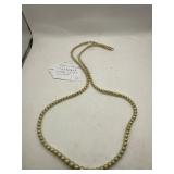 26-Inch Pearl Necklace with 10K Clasp