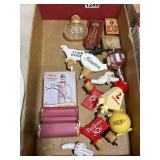 Liquor Toppers and Tin match safe