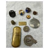 Collection of Vintage Metal Items