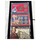 Three U.S. Coin Collectible Sets
