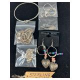 Sterling Silver Jewelry Pieces