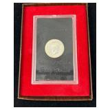 1971 Eisenhower Silver Dollar in Case
