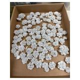 French Porcelain Flower Accents