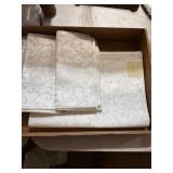 Lenox White Damask Table Linens