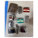 10 Pc Vintage Lighter Lot