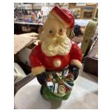 Santa Claus Chalkware Bank