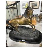 Bronze Stallion by P.J. Mene, 22ï¿½19ï¿½