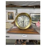 Shreve Crump & Low Ship Bell Clock