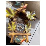 German Wooden Cuckoo Clock with Pendulum